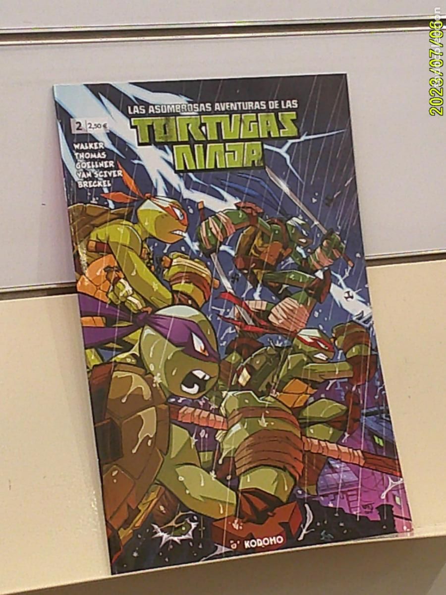 C&oacute;mics: LAS ASOMBROSAS AVENTURAS DE LAS TORTUGAS NINJA N&ordm; 2 KODOMO - ECC
