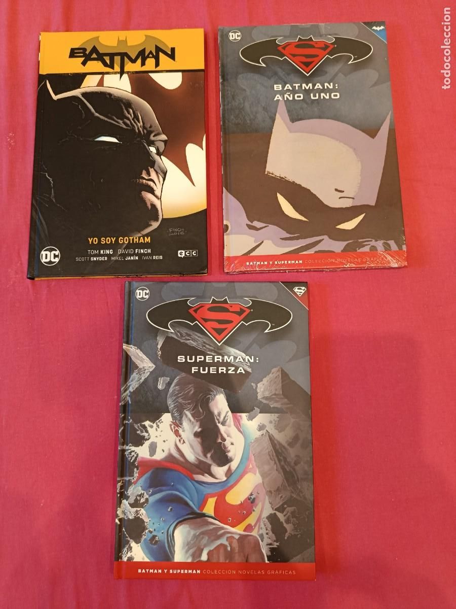 C&oacute;mics: LOTE BATMAN Y SUPERMAN, BATMAN A&Ntilde;O UNO,TOM KING ,MILLER