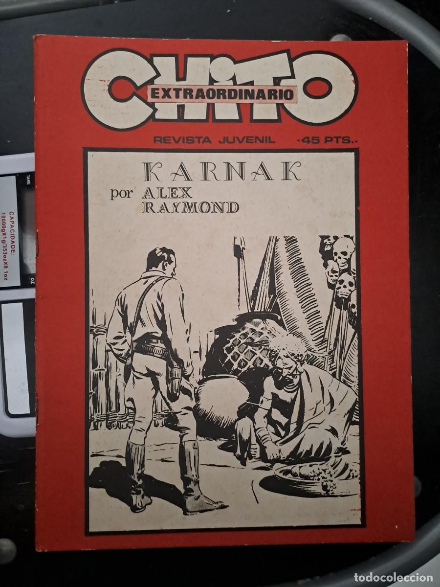 C&oacute;mics: Chito extraordinario, Karnak, en muy buen estado Bolsa DA