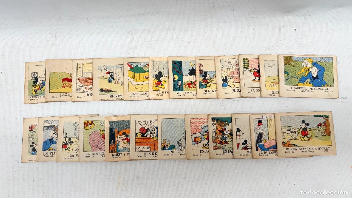 C&oacute;mics: LOTE 24 MINI CUENTOS MICKEY MOUSE DONALD PLUTO WALT DISNEY CALLEJA A&Ntilde;OS 40