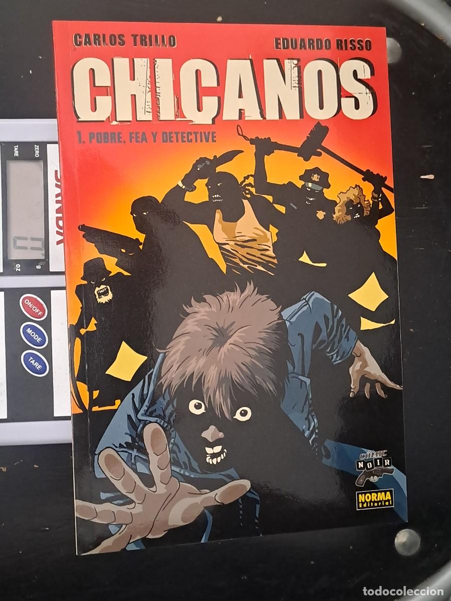 C&oacute;mics: Chicanos 1, pobre, fea y detective, Norma en muy buen estado Bolsa DA