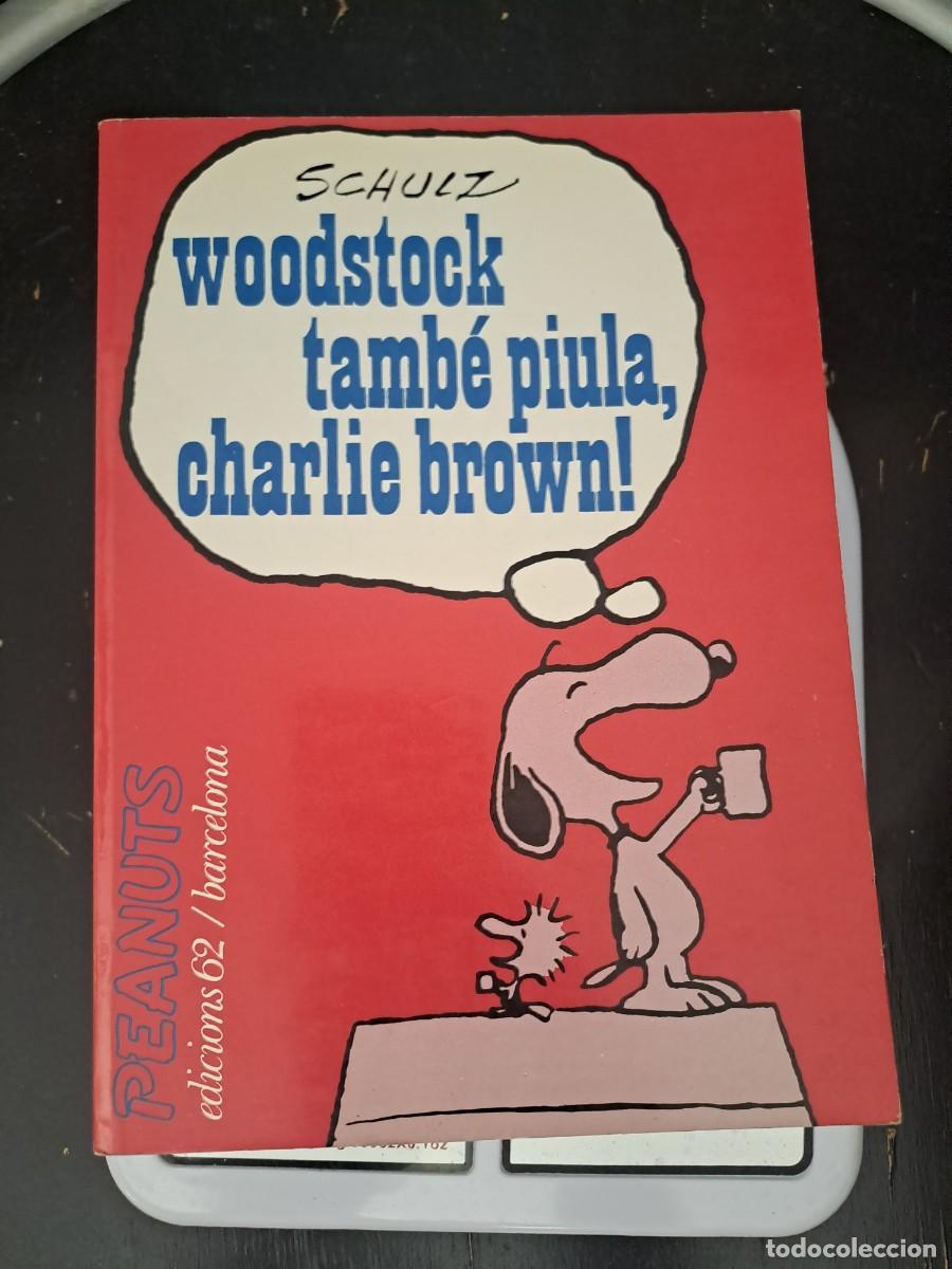 C&oacute;mics: Charlie Brown 20, Woodstock tambe piula, edicions 62 en buen estado Bolsa DA