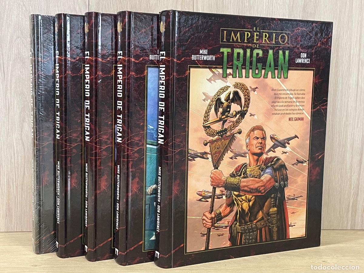 C&oacute;mics: El imperio de Trigan / Completo 5 vol&uacute;menes / Dolmen / Mike Butterworth, Don Lawrence