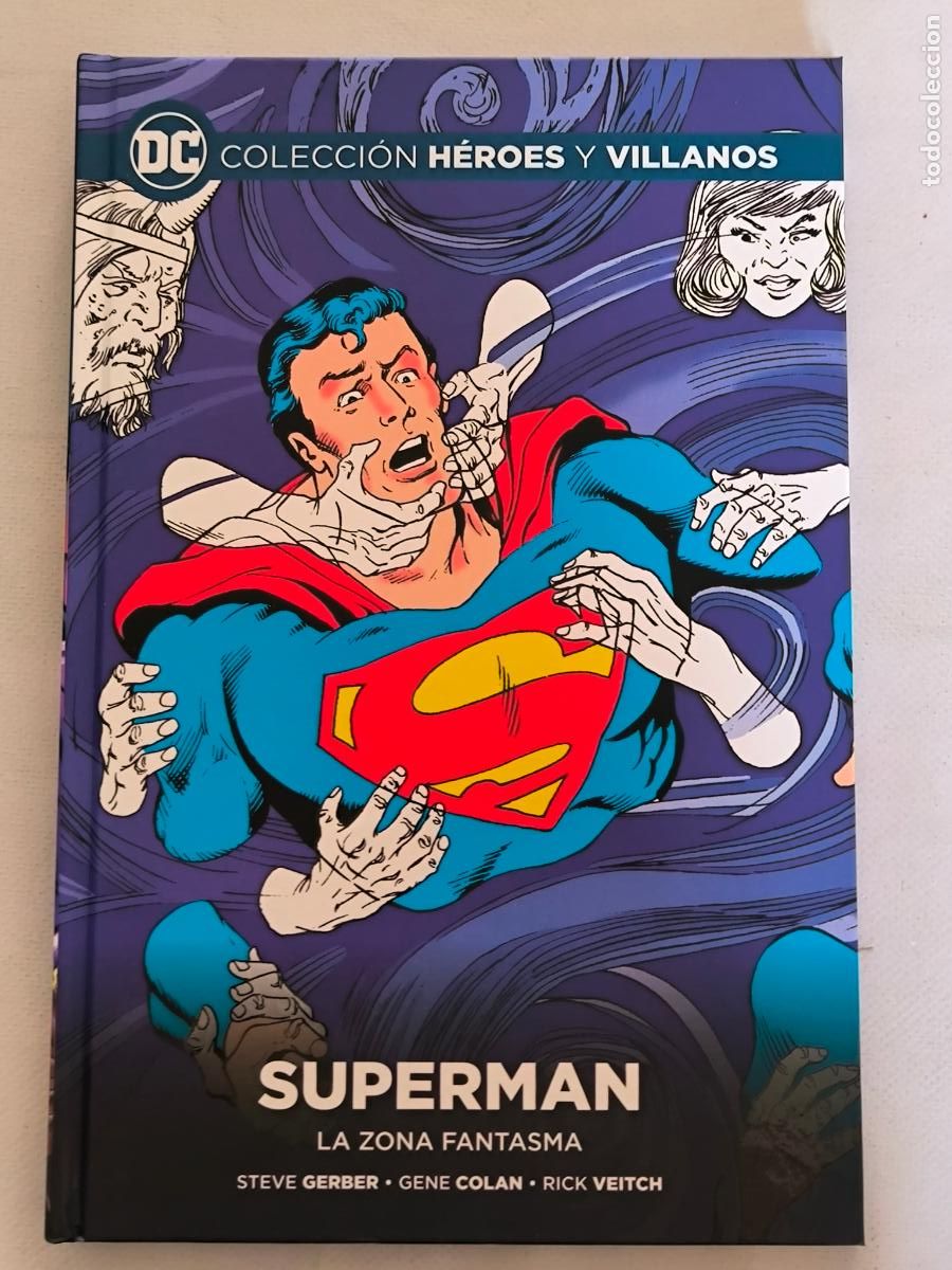 C&oacute;mics: SUPERMAN - LA ZONA FANTASMA - COLECCION HEROES Y VILLANOS - DC - SALVAT ECC - TAPA DURA - NUEVO (I2)