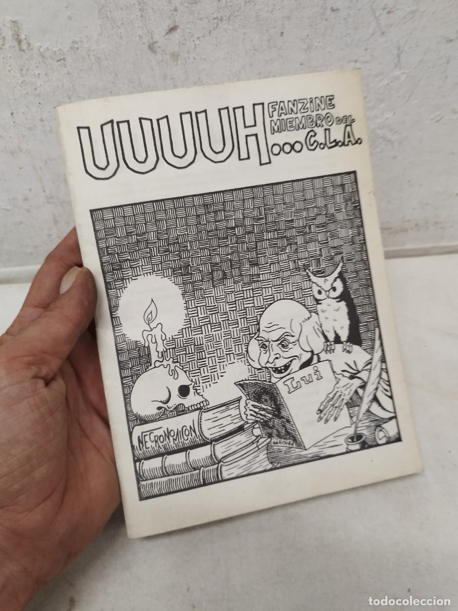 C&oacute;mics: Antiguo fanzine miembro del C.L.A. N&ordm; 1. UUUH... Terror, fantasia, ciencia-ficcion. Barcelona 1971.