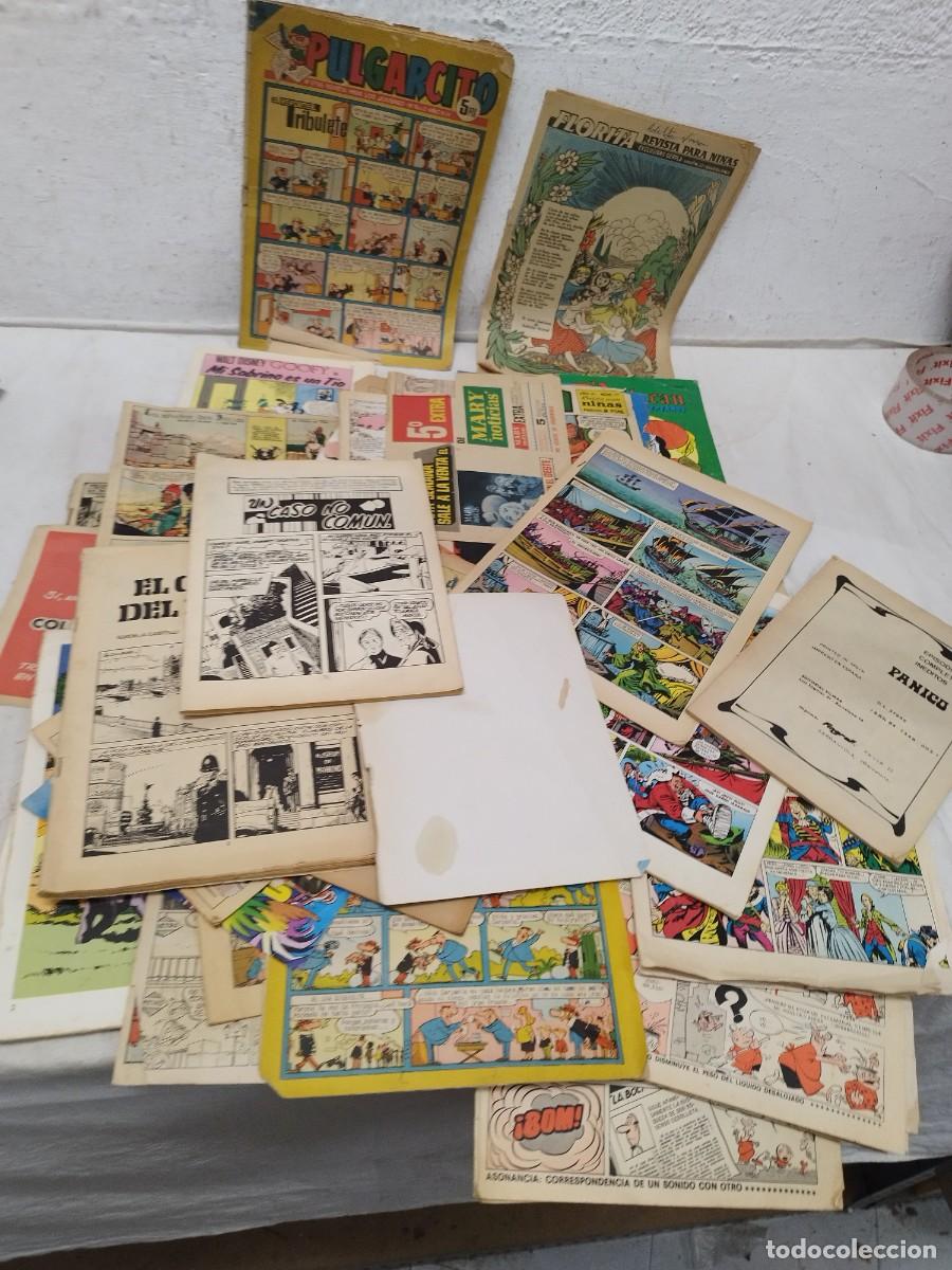 C&oacute;mics: Lote de comics, tebeos o revistas juveniles infantiles. En el estado que se ve en las fotos.