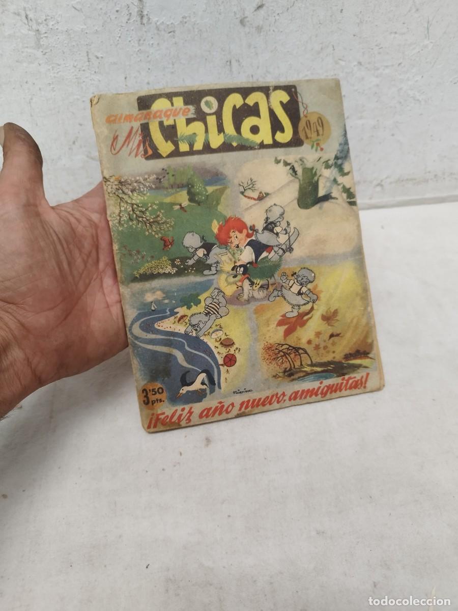 C&oacute;mics: Almanaque Revista Mis Chicas N&ordm; 1949. Comic, tebeo juvenil. Feliz a&ntilde;o nuevo.