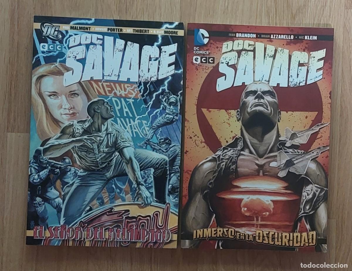 C&oacute;mics: DOC SAVAGE : EL HOMBRE DE BRONCE ECC/ZINCO - 8 TOMOS : 7 TOMOS DE ECC + MINISERIE DE ZINCO COMPLETA - Foto 2