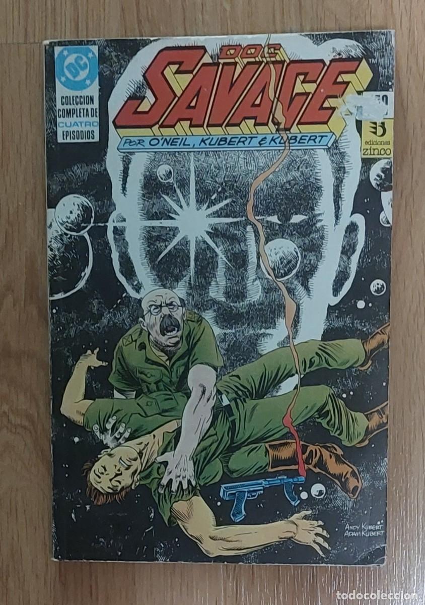C&oacute;mics: DOC SAVAGE : EL HOMBRE DE BRONCE ECC/ZINCO - 8 TOMOS : 7 TOMOS DE ECC + MINISERIE DE ZINCO COMPLETA - Foto 4