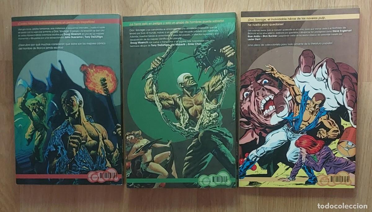 C&oacute;mics: DOC SAVAGE : EL HOMBRE DE BRONCE ECC/ZINCO - 8 TOMOS : 7 TOMOS DE ECC + MINISERIE DE ZINCO COMPLETA - Foto 6