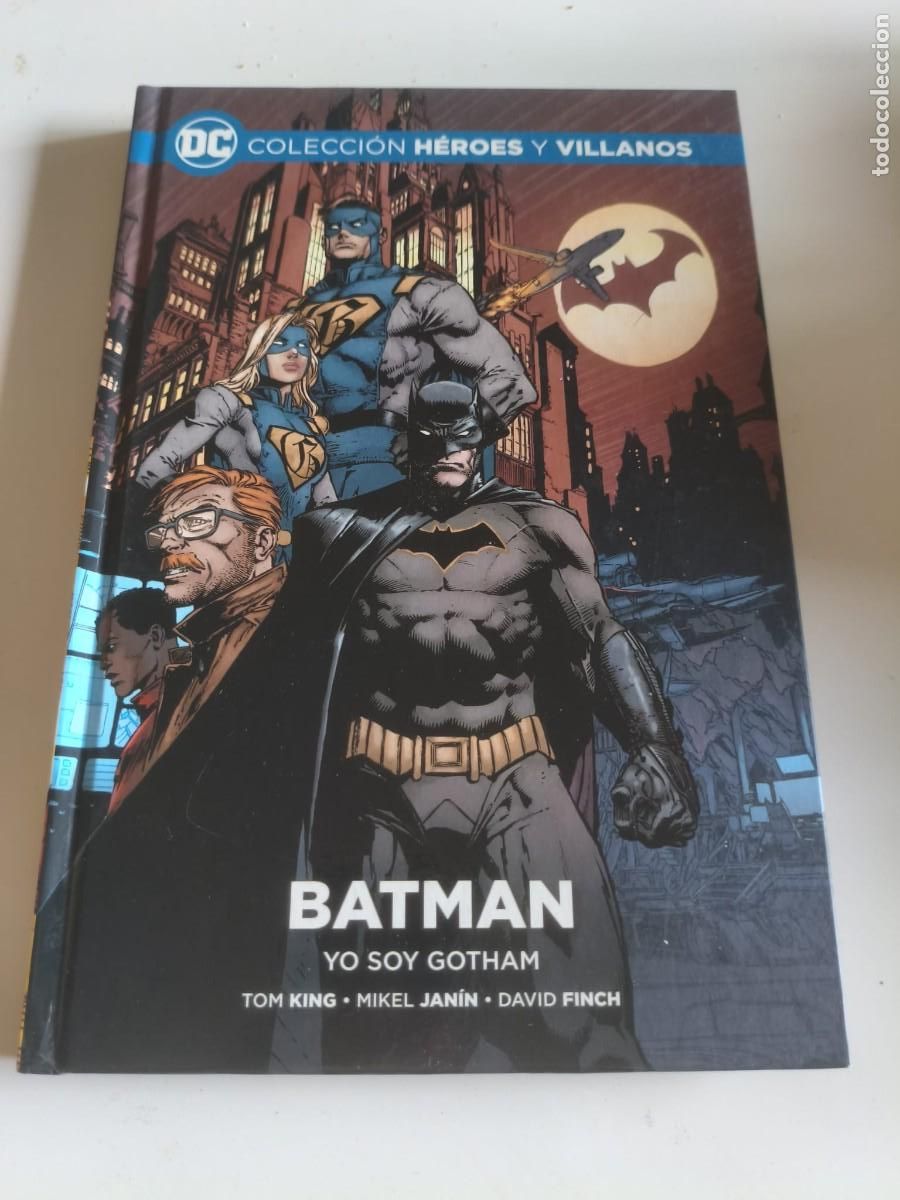 C&oacute;mics: Colecci&oacute;n H&eacute;roes y Villanos Ecc Salvat n&ordm; 1 Batman Yo soy Gotham King Finch Janin