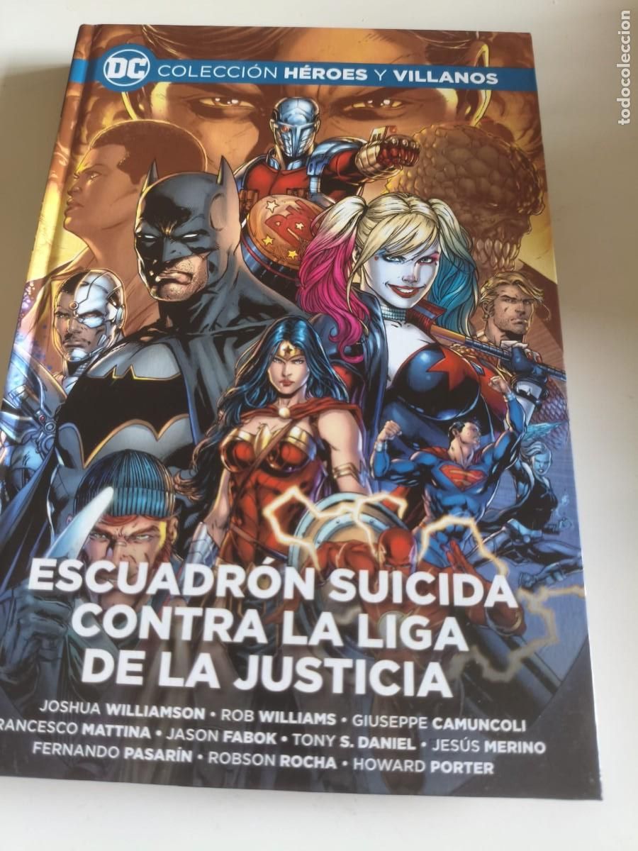 C&oacute;mics: Colecci&oacute;n H&eacute;roes y Villanos Ecc Salvat n&ordm; 10 Escuadr&oacute;n Suicida contra la Liga de la Justicia