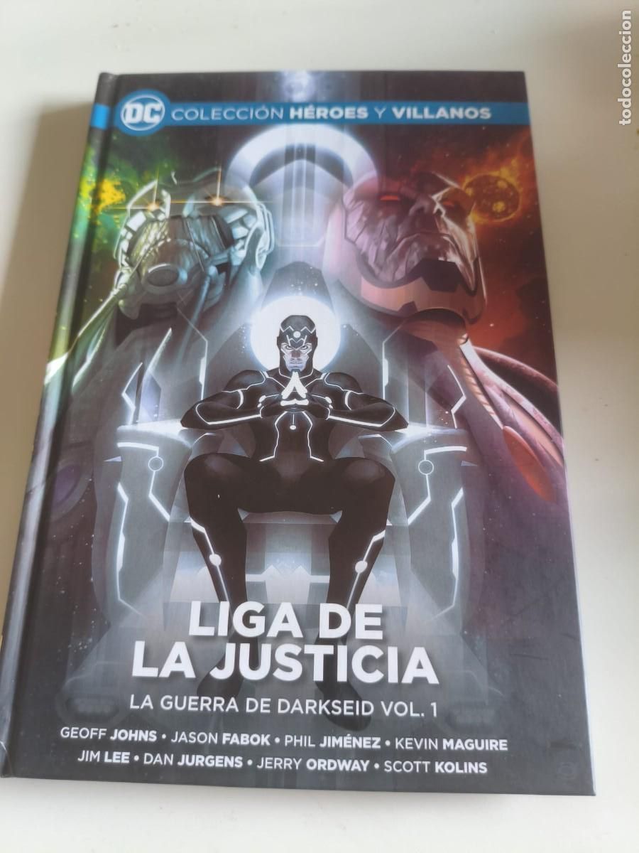 C&oacute;mics: Colecci&oacute;n H&eacute;roes y Villanos Ecc Salvat n&ordm; 14 Liga de la Justicia: La guerra de Darkseid. Vol. 1