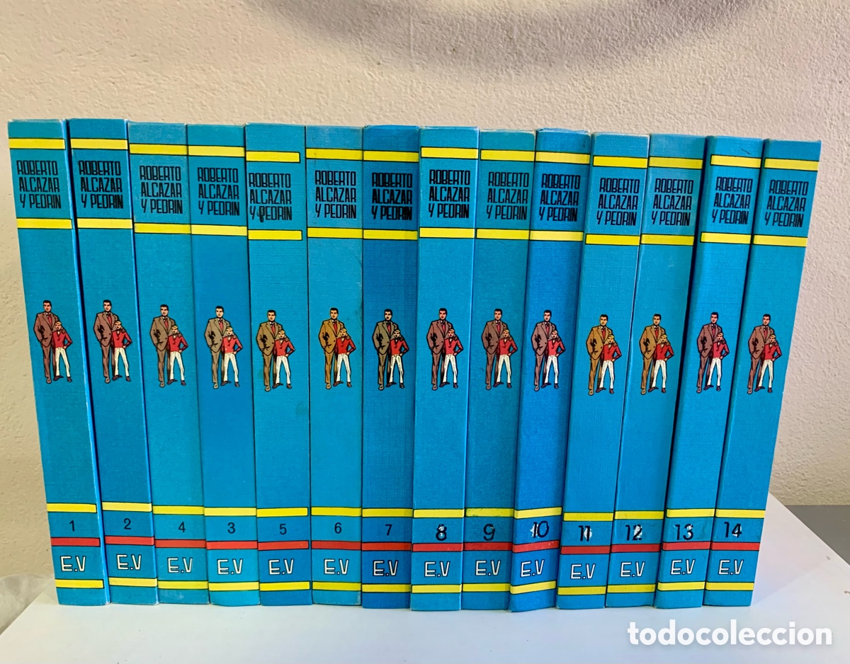 C&oacute;mics: Colecci&oacute;n 14 tomos de Roberto Alcazar y Pedrin