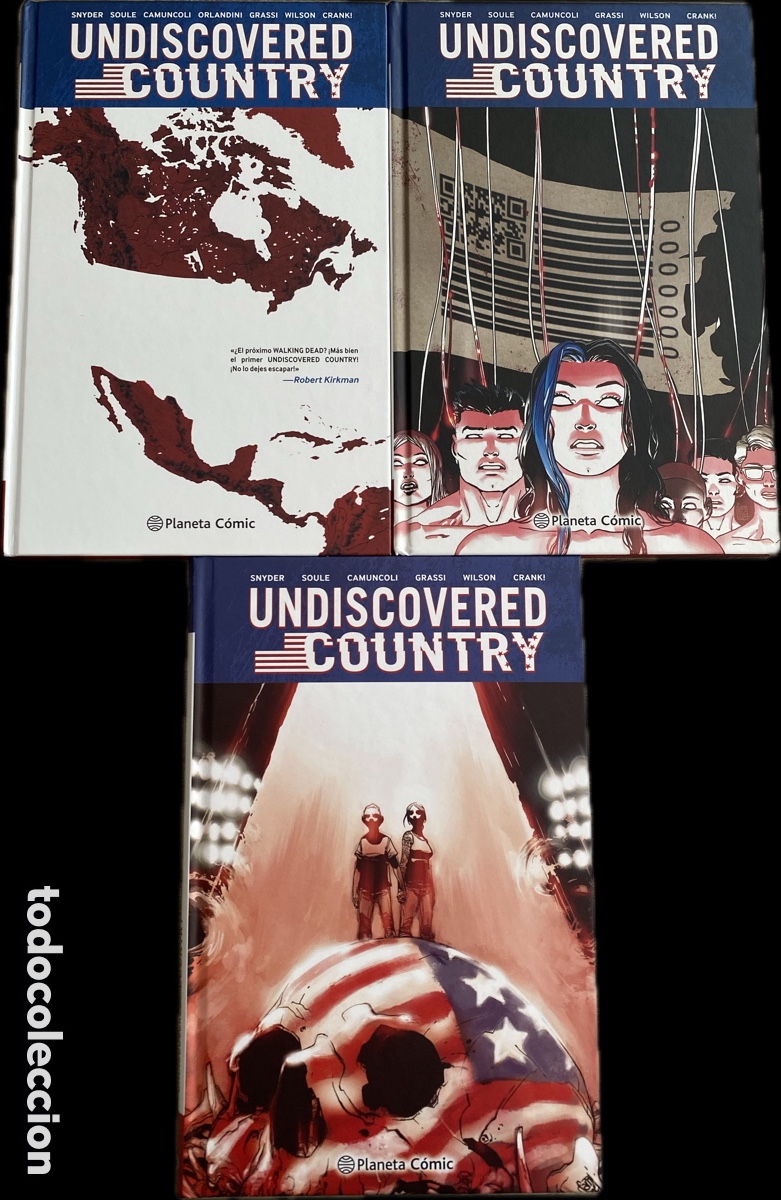 C&oacute;mics: Undiscovered Country- 1 al 3 - Foto 1