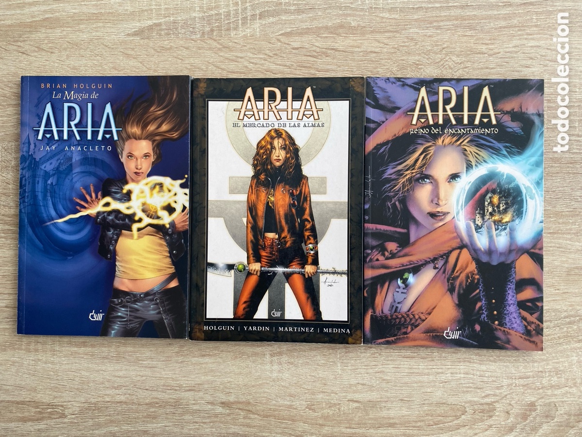C&oacute;mics: Aria-Brian Holguin-3 tomos - Foto 2