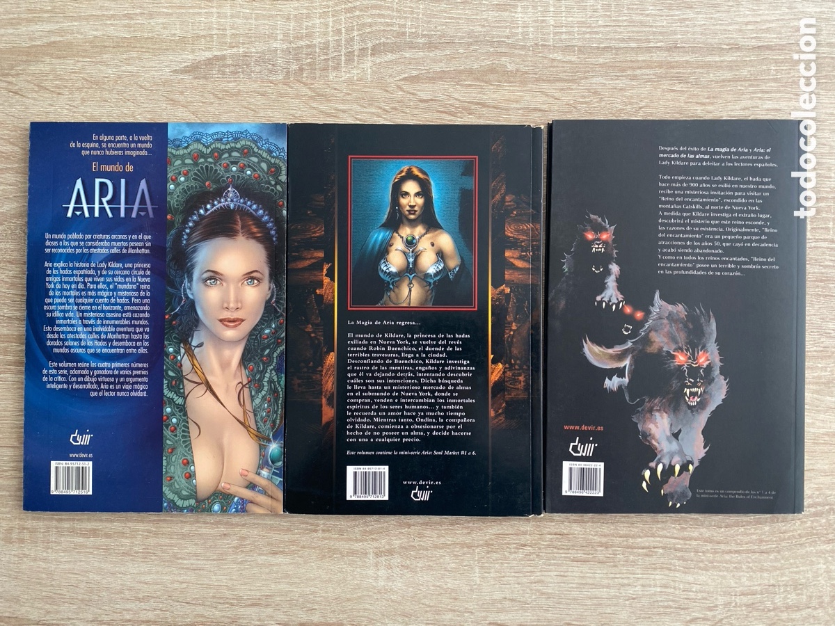 C&oacute;mics: Aria-Brian Holguin-3 tomos - Foto 3