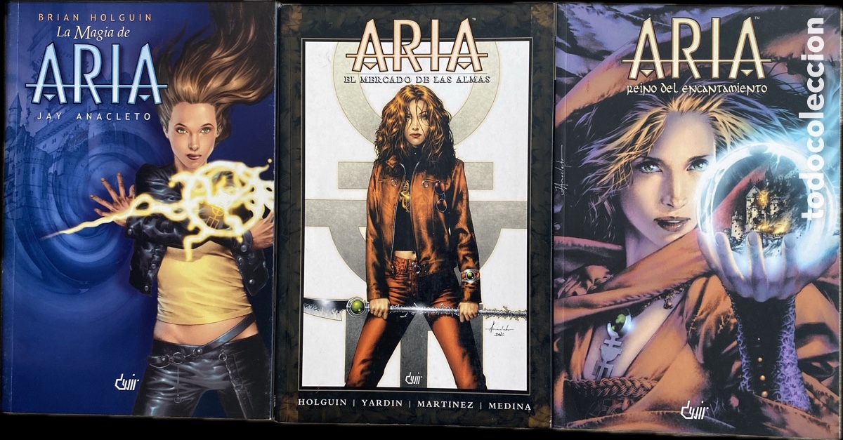 C&oacute;mics: Aria-Brian Holguin-3 tomos - Foto 1