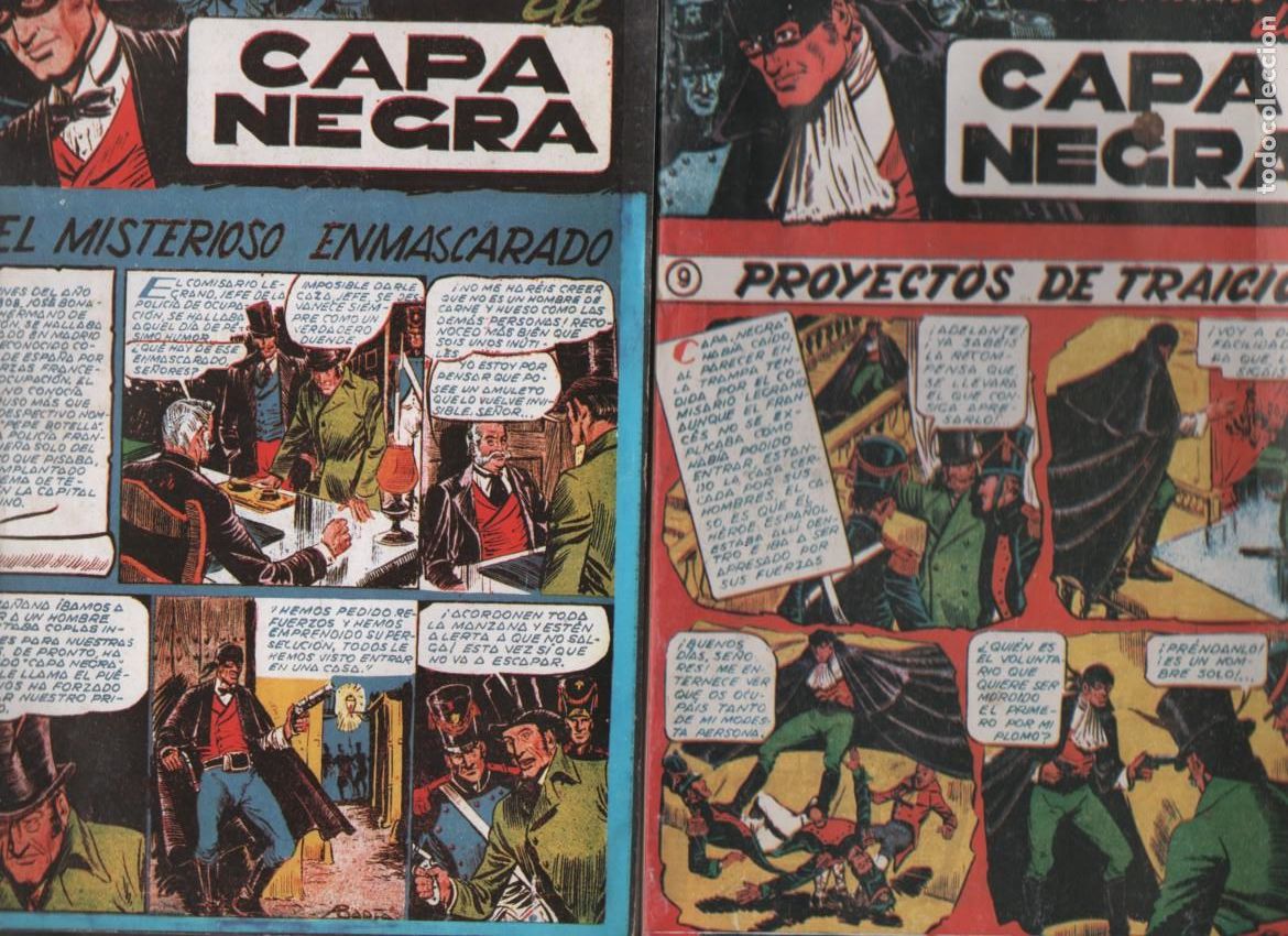 C&oacute;mics: AVENTURAS DE CAPA NEGRA. RETAPADOS N&ordm; 1-2. CONTIENE LOS EJEMPLARES DEL N&ordm; 1 AL N&ordm; 17.