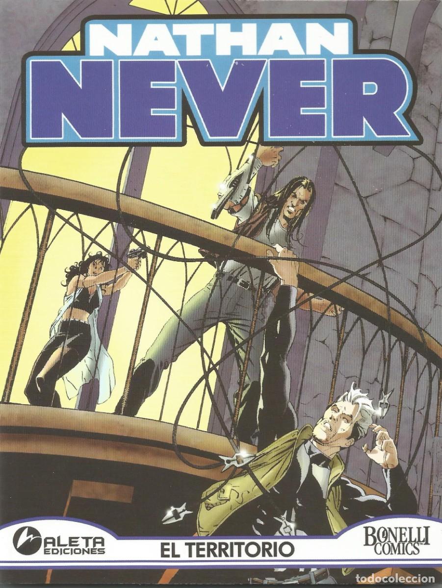 C&oacute;mics: Nathan Never - 'El territorio' - N&uacute;mero 8 - Aleta Ediciones - &iexcl;Historia completa!
