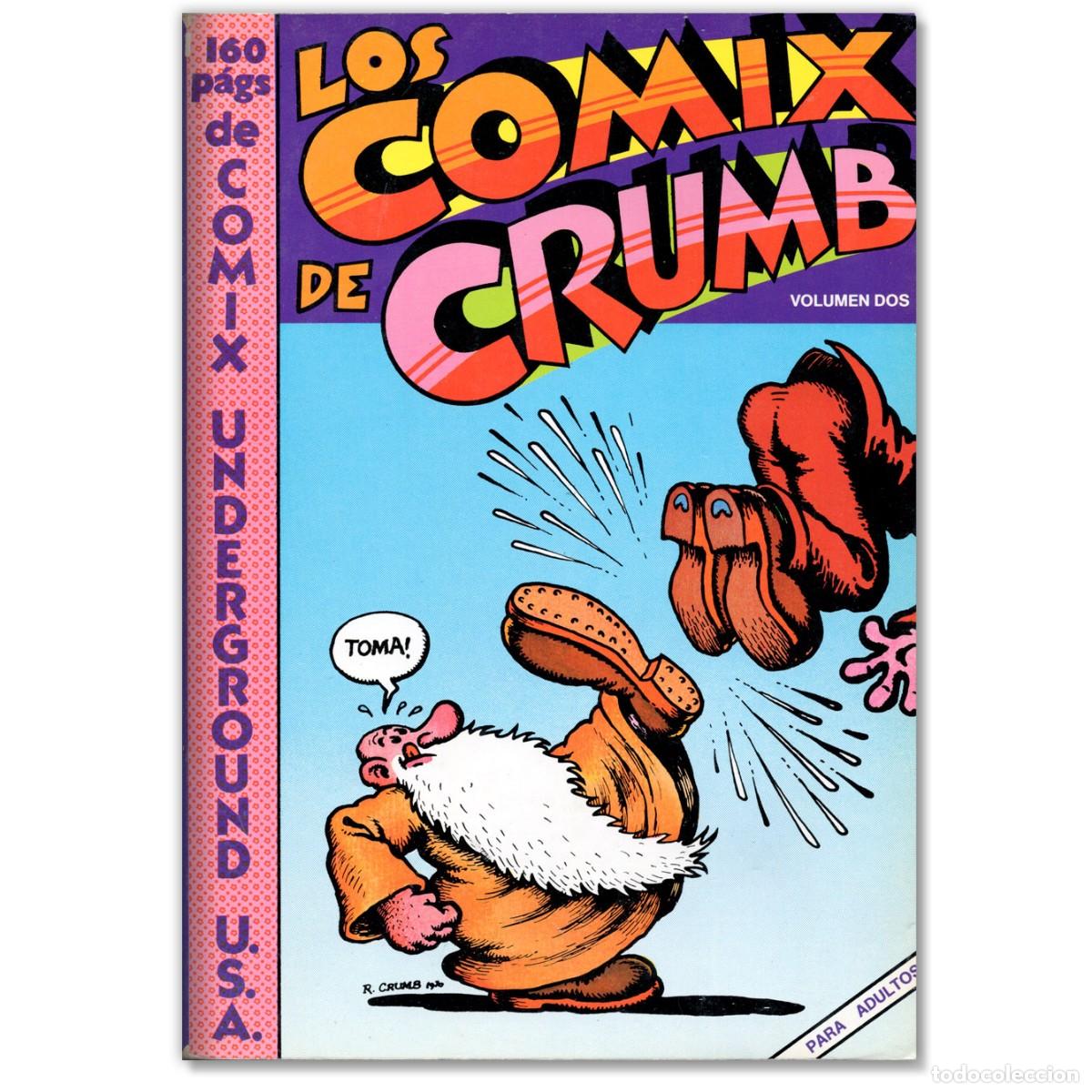 C&oacute;mics: LOS COMIX DE CRUMB Primera Edici&oacute;n - Foto 1