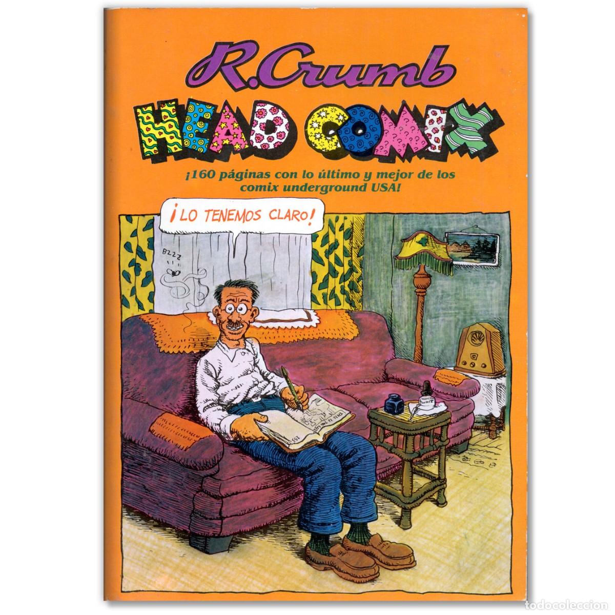 C&oacute;mics: HEAD COMIX R. Crumb 1980