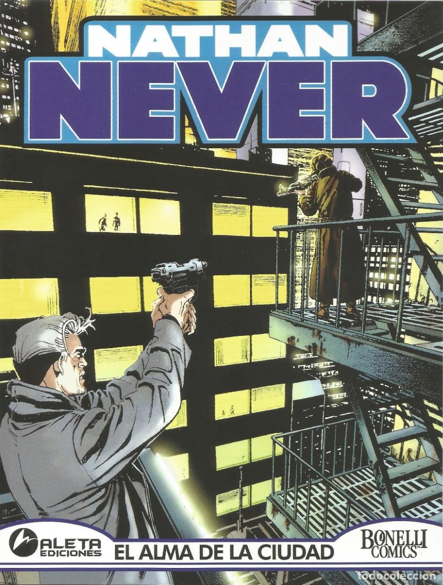 C&oacute;mics: Nathan Never - 'El alma de la ciudad' - N&uacute;mero 7 - Aleta Ediciones - &iexcl;Historia completa!
