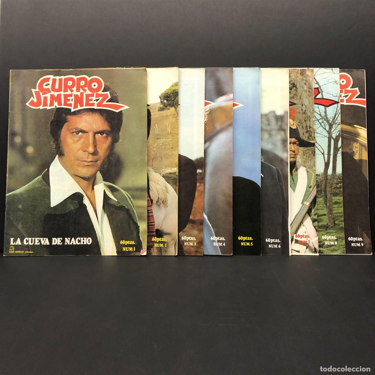 C&oacute;mics: CURRO JIMENEZ - SEDMAY EDICIONES - DEL N&ordm; 1 AL N&ordm; 9 - CORRELATIVOS - TEBEOS / 228