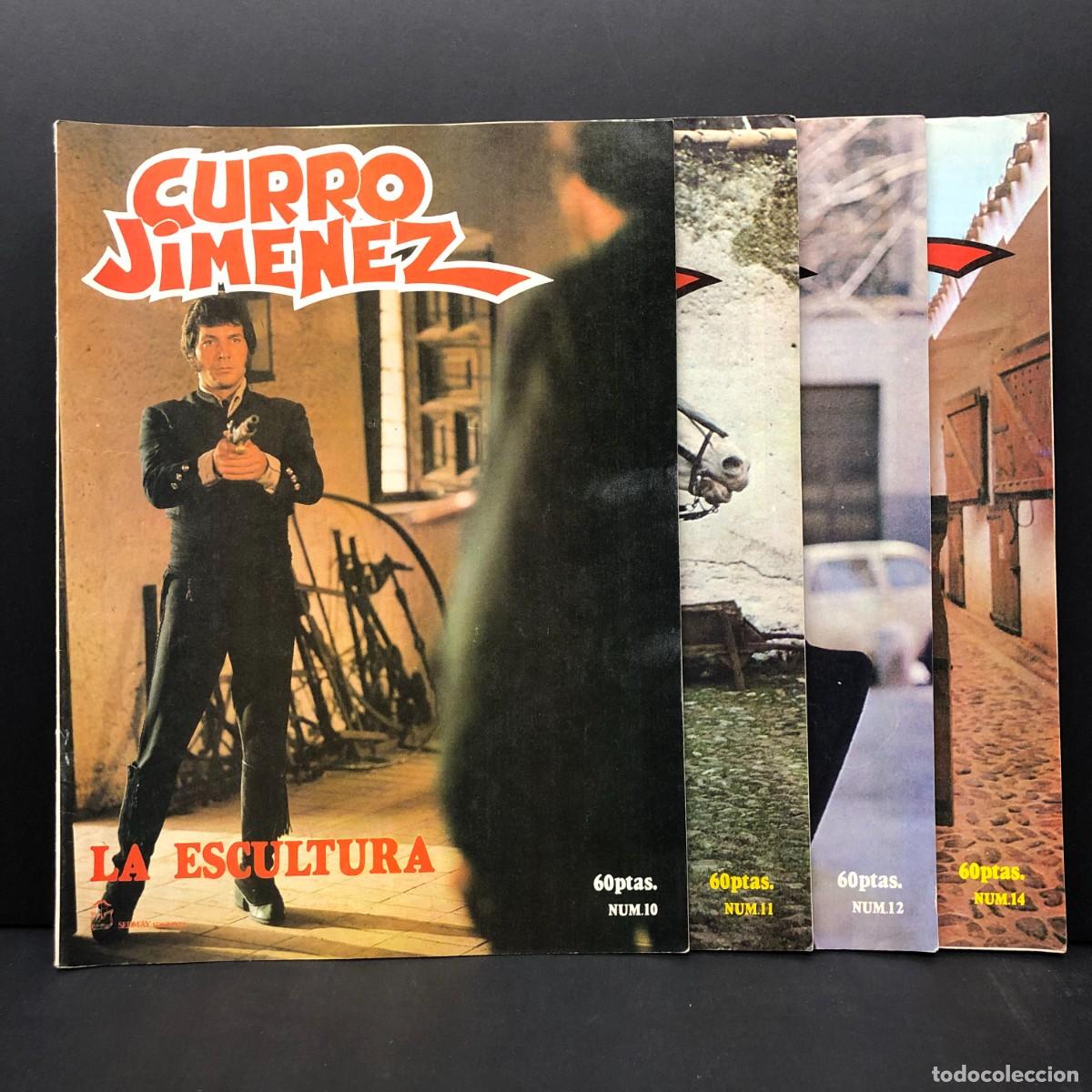 C&oacute;mics: CURRO JIMENEZ - SEDMAY EDICIONES - N&ordm; 10, 11, 12 Y 14 - TEBEOS / 229
