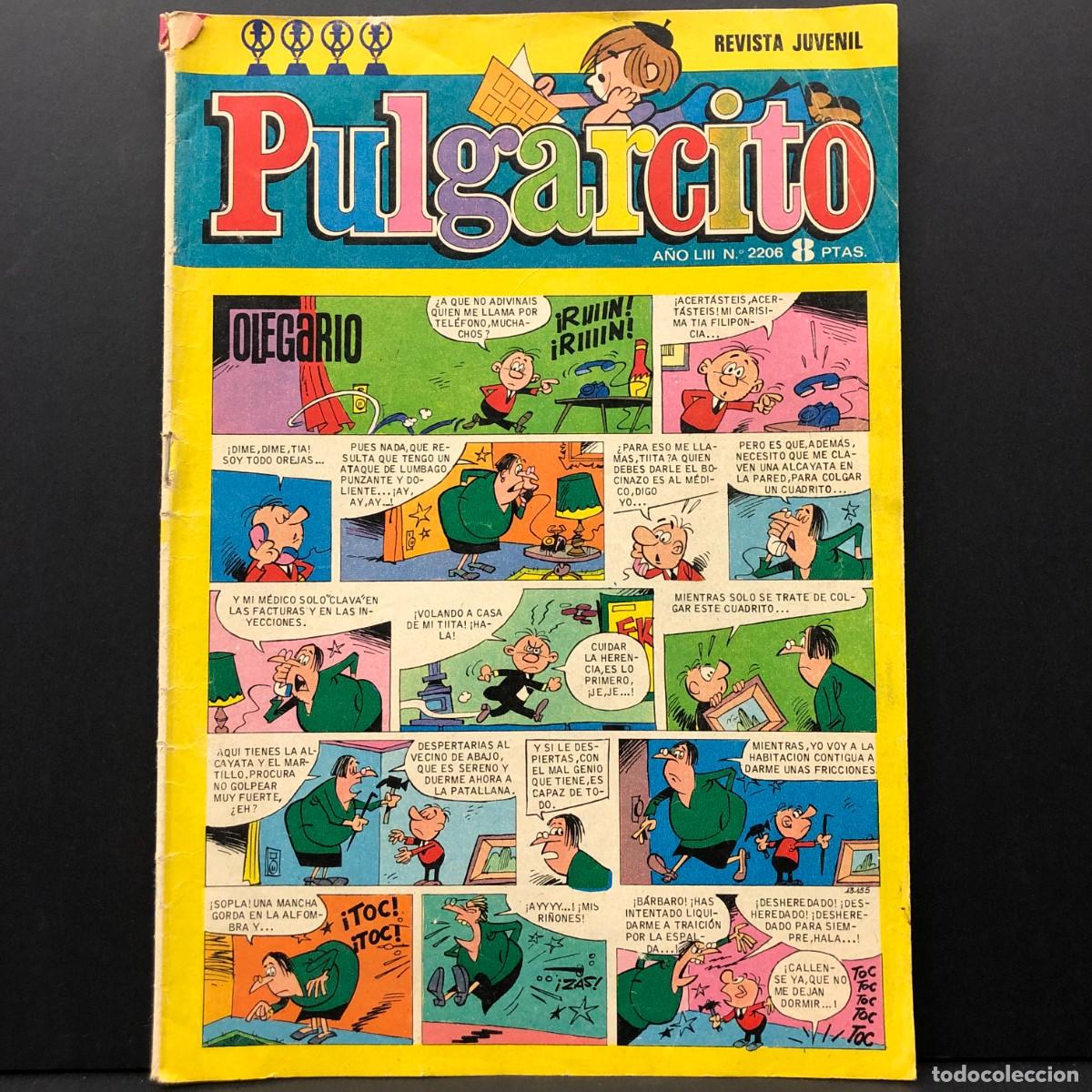 C&oacute;mics: PULGARCITO - REVISTA JUVENIL - A&Ntilde;O LII - N&ordm; 2206 - TEBEO - COMIC / 236