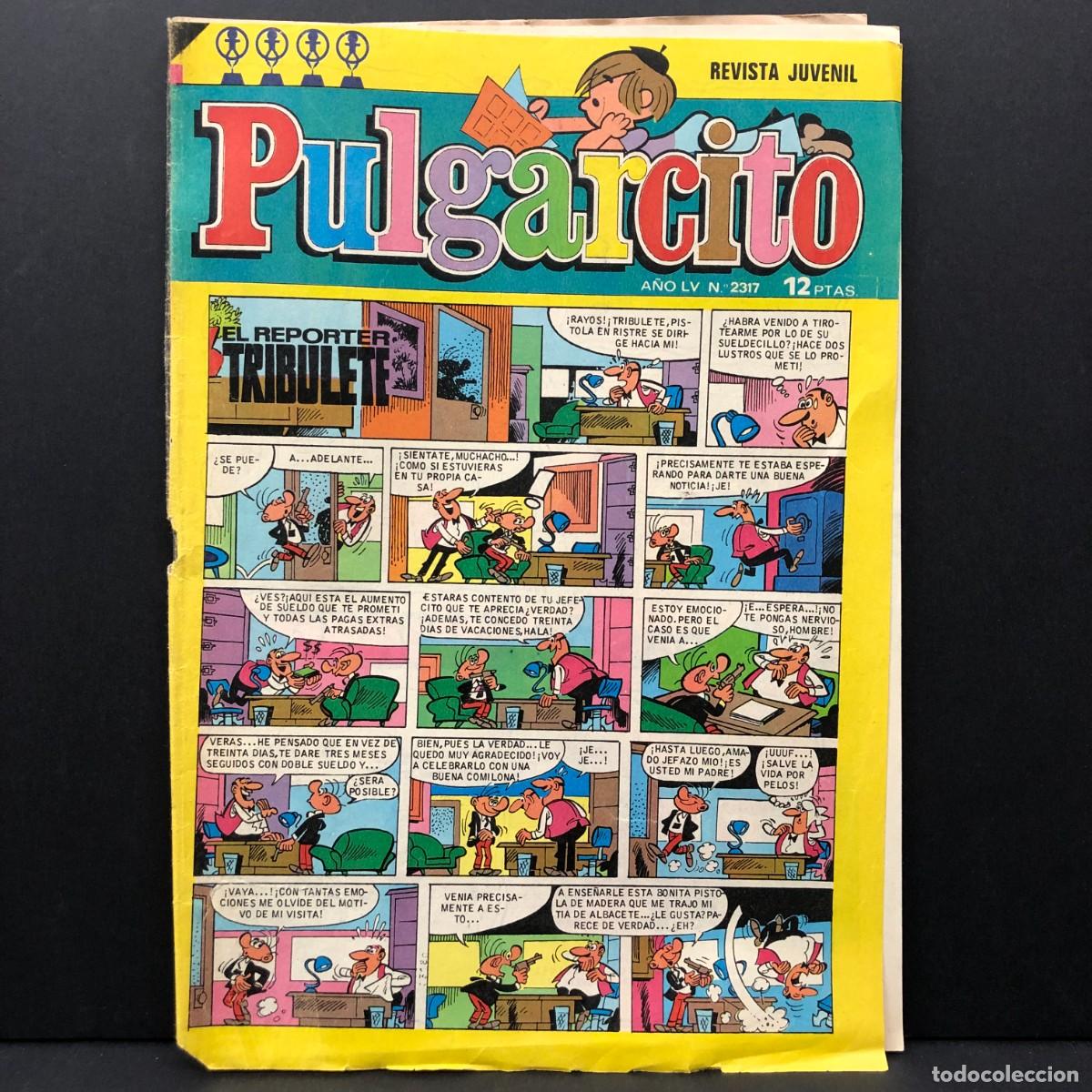 C&oacute;mics: PULGARCITO - REVISTA JUVENIL - A&Ntilde;O LV - N&ordm; 2317 - TEBEO - COMIC / 237
