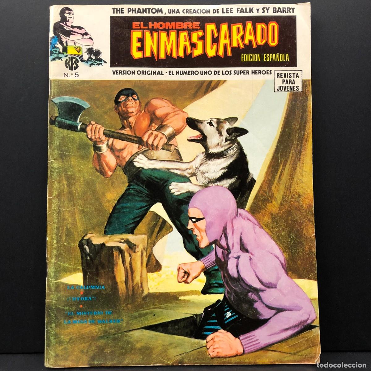 C&oacute;mics: EL HOMBRE ENMASCARADO - N&ordm; 5 - THE PHANTOM, UNA CREACION DE LEE FALK - TEBEO - COMIC / 245