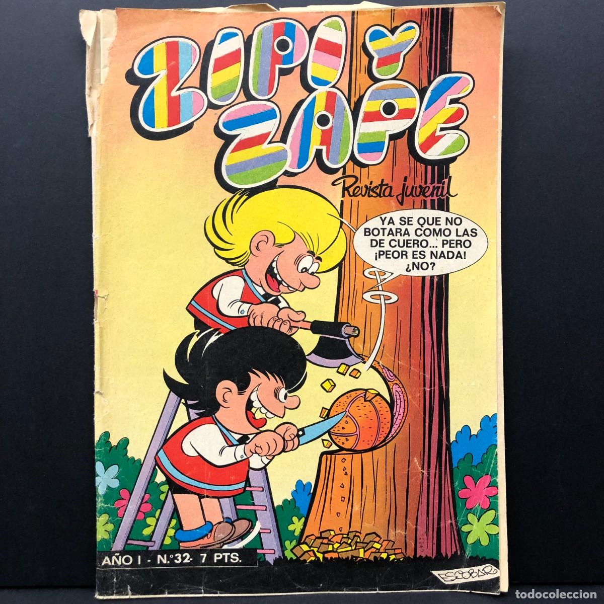 C&oacute;mics: ZIPI Y ZAPE - A&Ntilde;O I - N&ordm; 32 - REVISTA JUVENIL - TEBEO - COMIC / 247