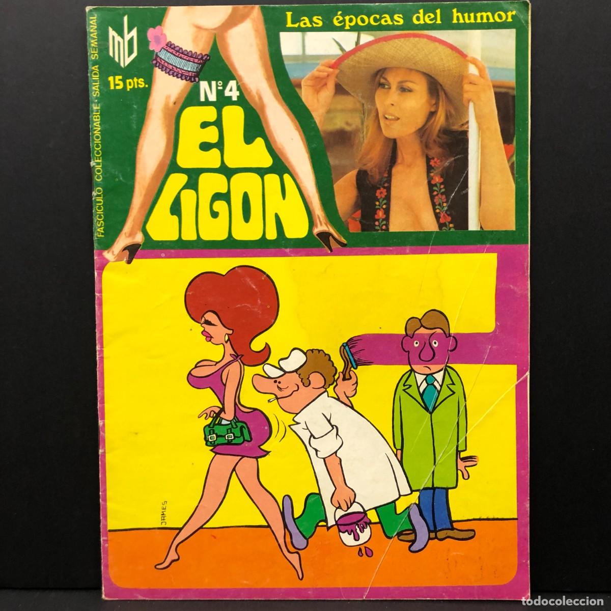 C&oacute;mics: EL LIGON - N&ordm; 4 - LAS &Eacute;POCAS DEL HUMOR - FASCICULO COLECCIONABLE - JAMES / 255