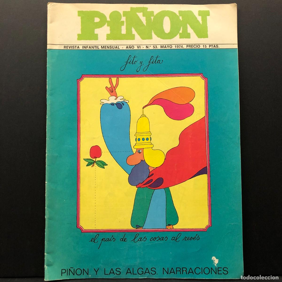 C&oacute;mics: PI&Ntilde;ON - REVISTA INFANTIL MENSUAL - A&Ntilde;O VI - N&ordm; 53 - MAYO 1974 - FITO Y FITA / 256