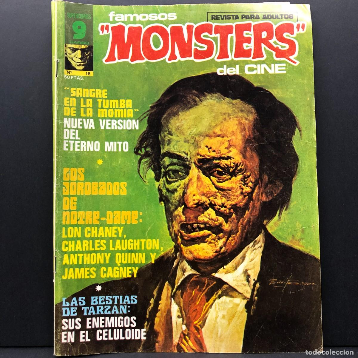 C&oacute;mics: FAMOSOS MONSTERS DEL CINE - REVISTA PARA ADULTOS - N&ordm; 16 - GARBO / 263