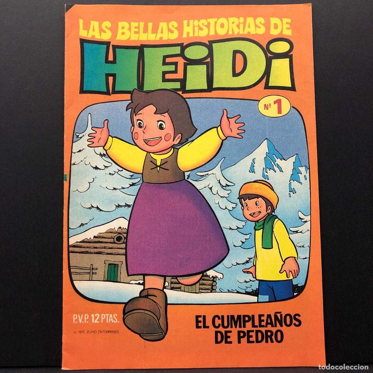 C&oacute;mics: LAS BELLAS HISTORIAS DE HEIDI - N&ordm; 1 - EL CUMPLEA&Ntilde;OS DE PEDRO - 1975 / 271
