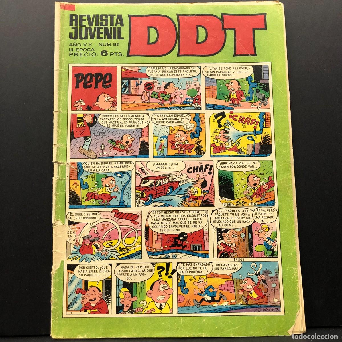 C&oacute;mics: DDT - REVISTA JUVENIL - A&Ntilde;O XX - NUM. 182 - III EPOCA / 326