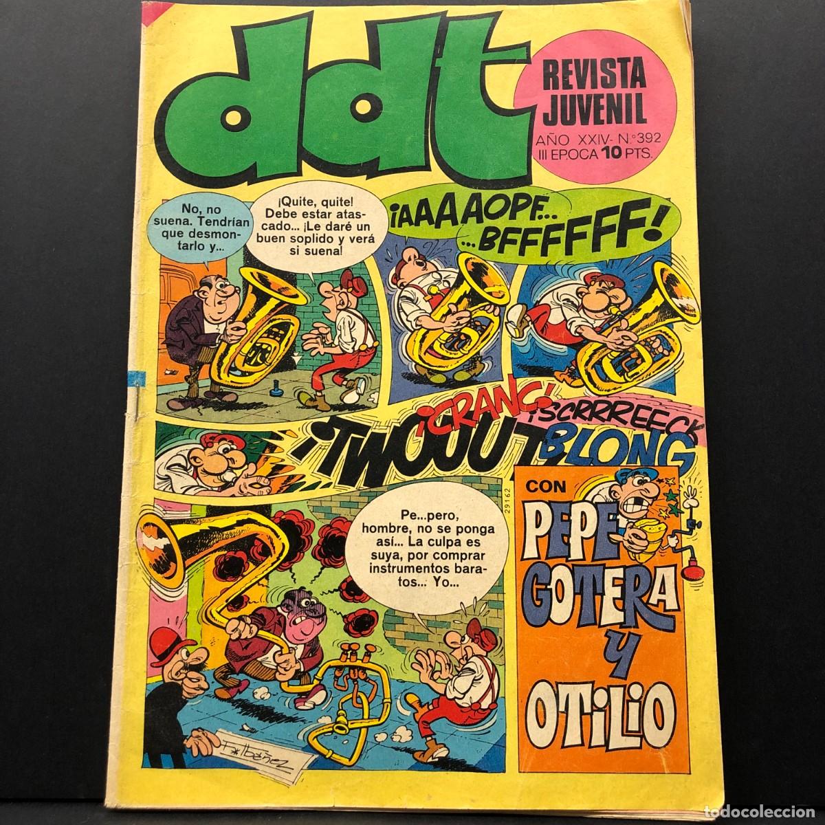 C&oacute;mics: DDT - REVISTA JUVENIL - A&Ntilde;O XXIV - N&ordm; 392 - III EPOCA - TEBEO / 328