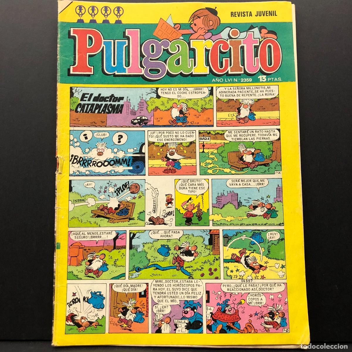 C&oacute;mics: PULGARCITO - REVISTA JUVENIL - A&Ntilde;O LVI - N&ordm; 2359 - TEBEO / 330