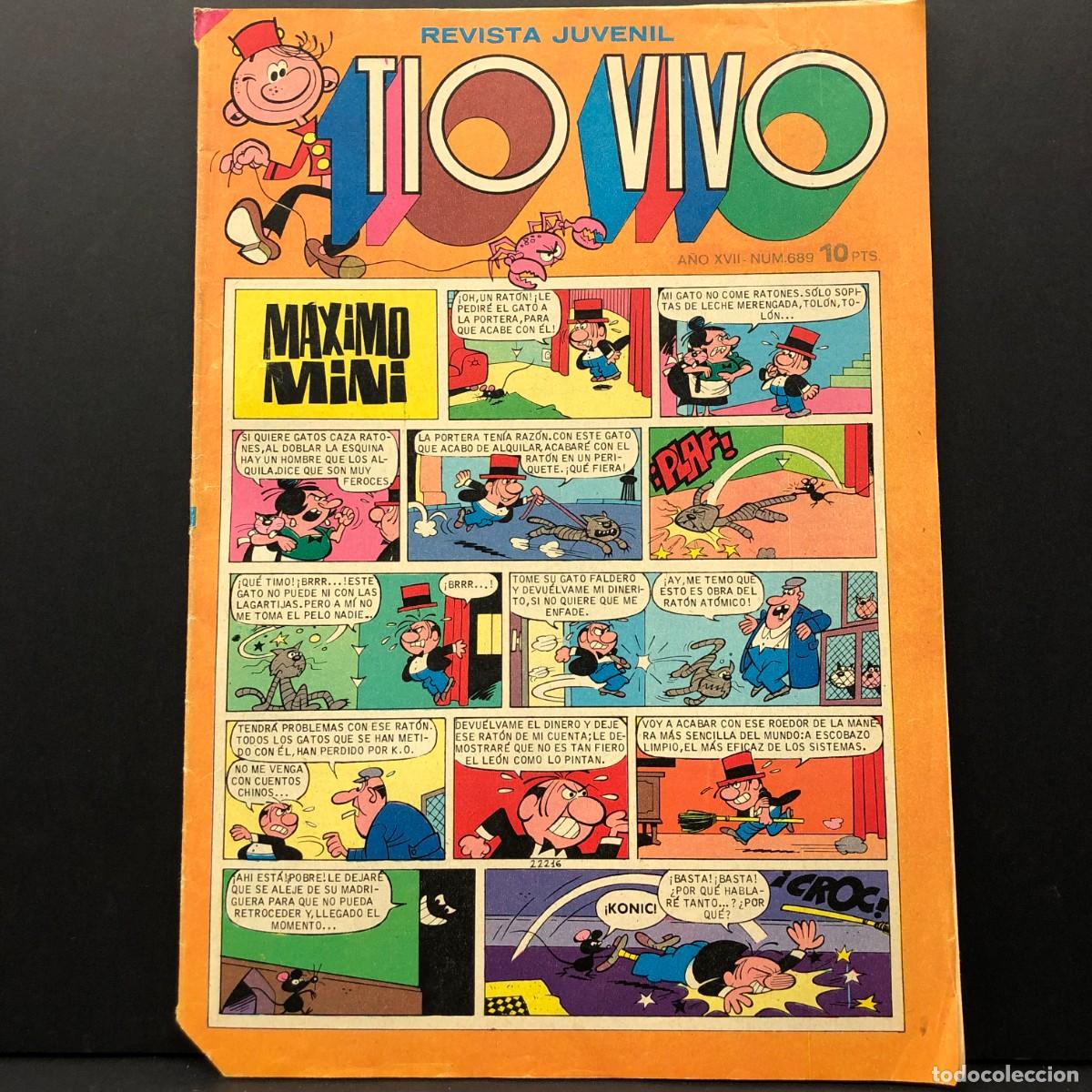 C&oacute;mics: TIO VIVO - REVISTA JUVENIL - A&Ntilde;O XVII - NUM. 689 - TEBEO / 332