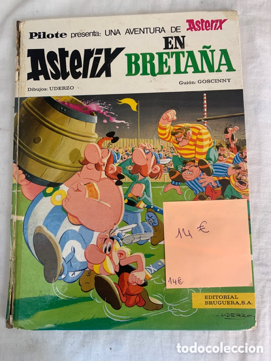 C&oacute;mics: Lote de cinco c&oacute;mics de Ast&eacute;rix 5 edici&oacute;n Pilote uno dargaud - Foto 6