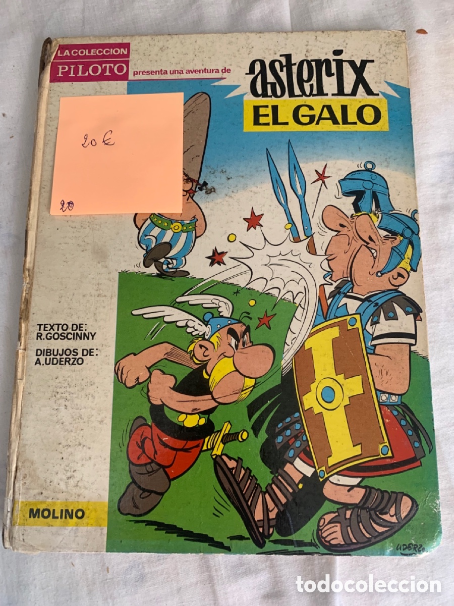 Comics: Lote de cinco c&oacute;mics de Ast&eacute;rix 5 edici&oacute;n Pilote uno dargaud
