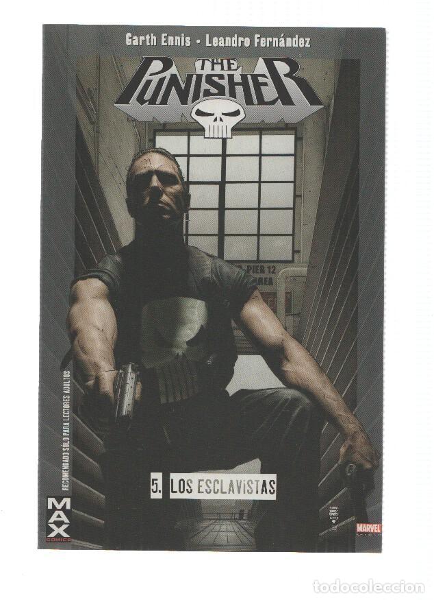 C&oacute;mics: Marvel MAX: THE PUNISHER, Numero 5: LOS ESCLAVISTAS - Garth Ennis (Panini 2007) - Garth Ennis