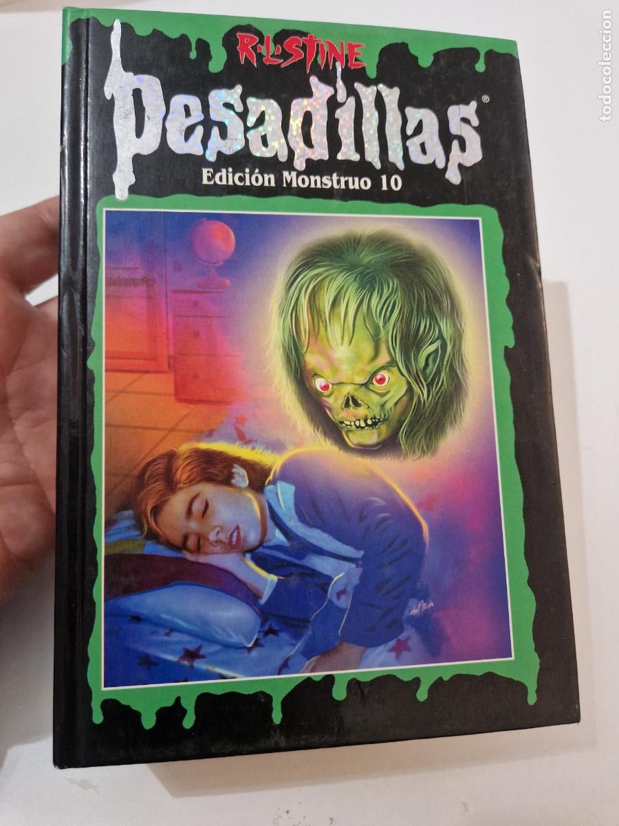 C&oacute;mics: antiguo libro coleccion pesadillas edicion especial monstruo 10 3 horrores en 1 2000 cabeza reducida
