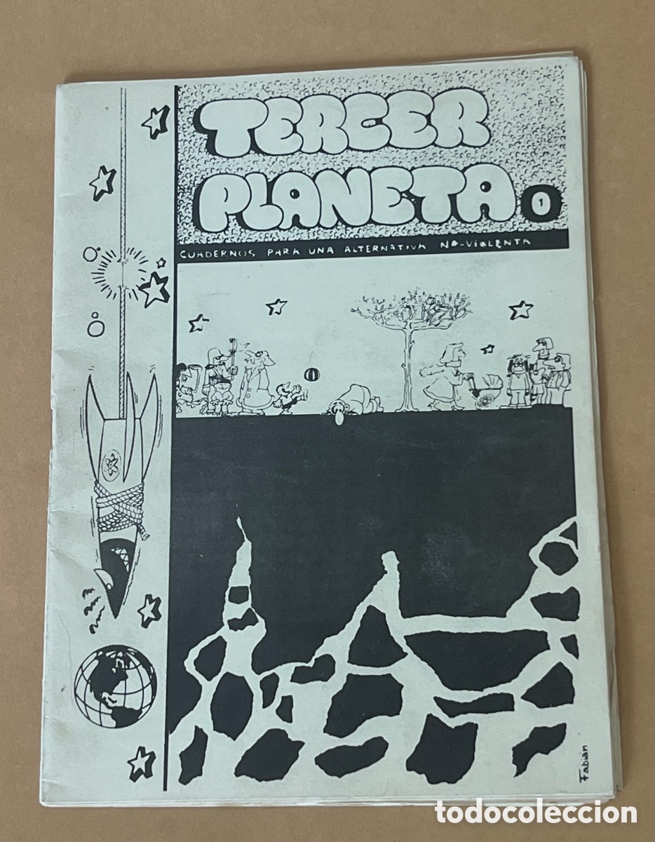 C&oacute;mics: TERCER PLANETA N&ordm;1 - CUADERNOS PARA UNA ALTERNATIVA NO VIOLENTA - FANZINE