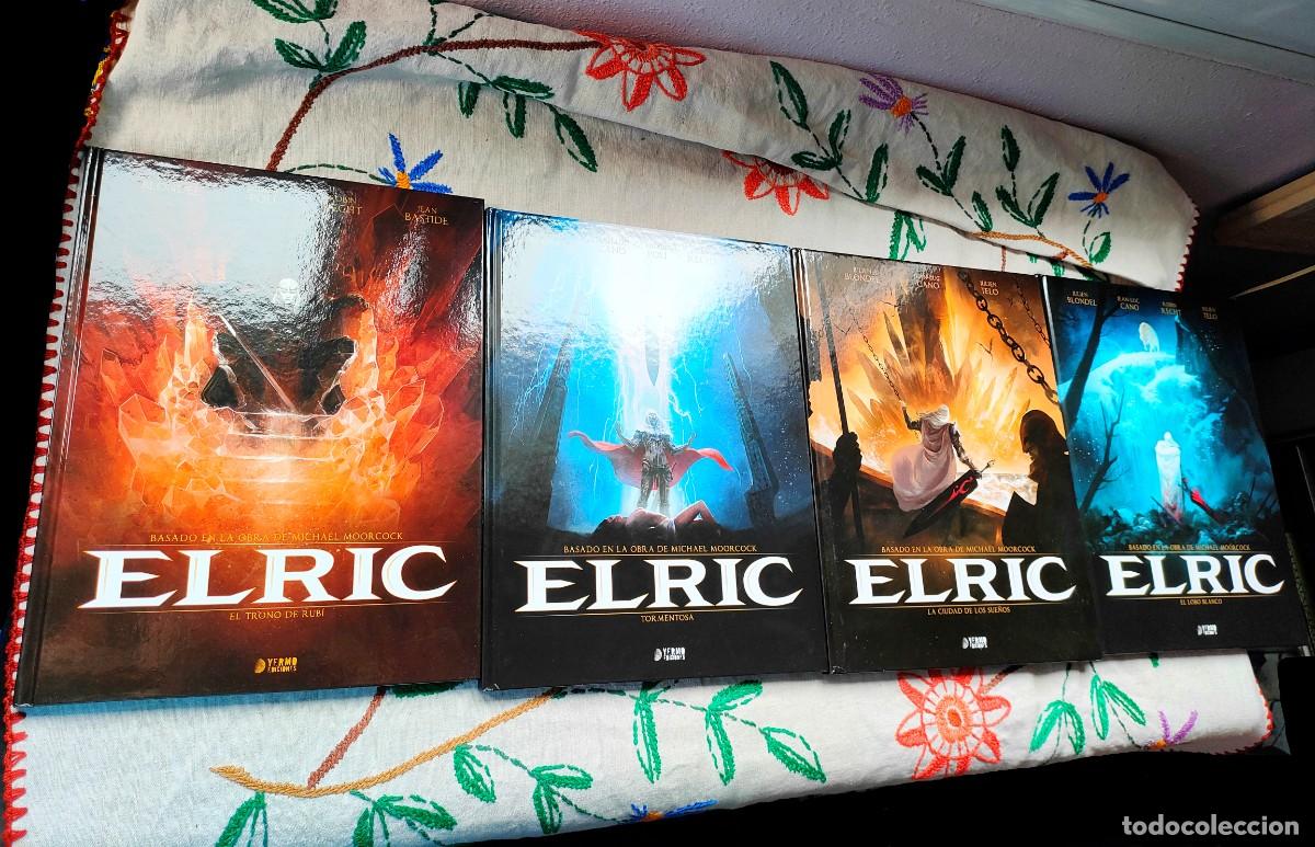 C&oacute;mics: Elric. Tomos 1, 2, 3 y 4. Julien Blondel. Yermo. Est&aacute;n como nuevos, no se venden por separado.