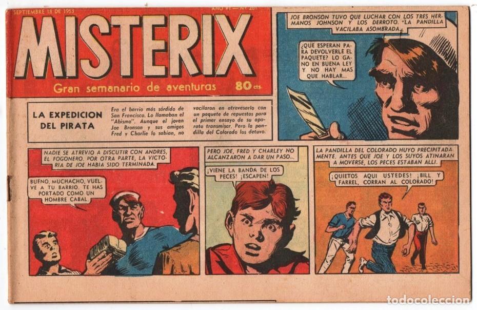 C&oacute;mics: 1953 MISTERIX # 261 &acute;&acute;SARGENTO KIRK, EL HEROICO ARTILLERO&acute;&acute;- BULL ROCKETT - MISTERIX - JIM TORO 28 P