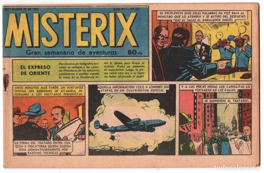 C&oacute;mics: 1953 MISTERIX # 262 &acute;&acute;SARGENTO KIRK, EL HEROICO ARTILLERO&acute;&acute;- BULL ROCKETT - MISTERIX - JIM TORO 28 P