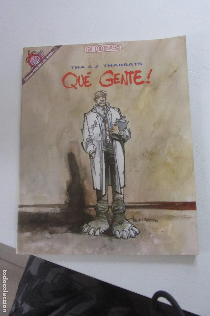 C&oacute;mics: PENDONES DEL HUMOR ( EL JUEVES ) n&ordm; 53 : &iexcl;QUE GENTE!, (THA & J. Tharrats) arx242
